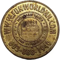 Token - Fun World Nashua, New Hampshire