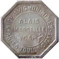 25 Centimes - Chambres de Commerce - Provençal Region Silver