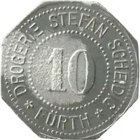 10 Pfennigs - Fürth Drogerie Stefan Scheidig