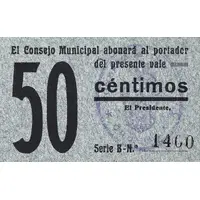 50 Céntimos Chulilla