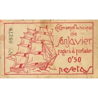 0.50 Pesetas San Javier