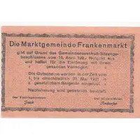 20 Heller Frankenmarkt