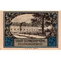 75 Pfennig Sparkasse