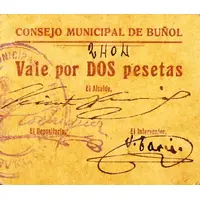 2 Pesetas Buñol