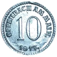 10 Pfennig - Offenbach am Main