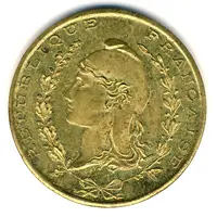 1 Franc Bône Chamber of Commerce