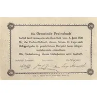20 Heller Preinsbach