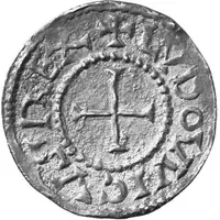 Denier - Louis II / Louis III Palace mint