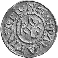 Denier - Louis II / Louis III Palace mint