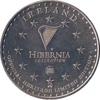 Monnaie de Paris Tourist Token - Hibernia Collection St Canice's Kilkenny Credit Union Ltd - 1964-2014