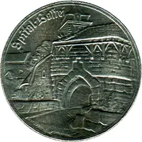 25 Pfennig - Rothenburg ob der Tauber Spital Bastei