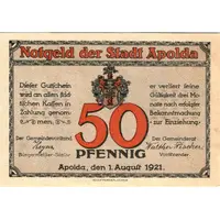 50 Pfennig Rhyme Series - Issue E