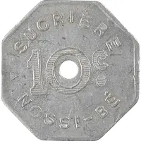 10 Centimes Compagnie sucrière de Nossy-Bé
