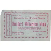 100 000 000 000 Mark