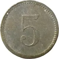 5 Pfennigs - Fürth Vereinigte Spiegel Fabriken