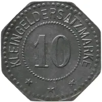 10 Pfennig - Schlierbach Wächtersbacher Steingutfabrik G.M.B.H.