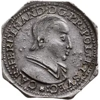 ½ Thaler - Charles Ferdinand Vasa Klippe