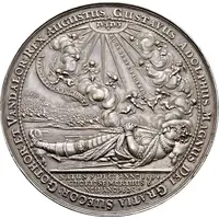 5 Thalers - Gustav Adolph II Death