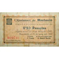 0.50 Pesetas Montmeló
