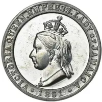 Medal - Victoria Jamaica International Exhibition, H. Jenkins