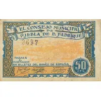50 Céntimos Puebla de Don Fadrique