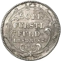 20 Kreuzers - Adolph of Dalberg