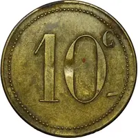 10 Centimes - J. Gregori and Fils Aïn-Fekan