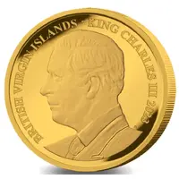 250 Dollars - Charles III Pegasus, Taya privymark