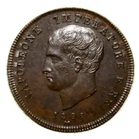 2 Centesimi - Napoleon I Pattern strike