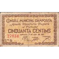 50 Céntimos Amposta