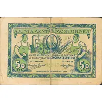 50 Céntimos Montornès