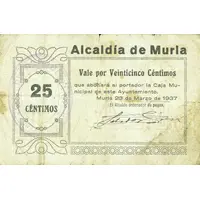 25 Céntimos Murla