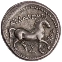 Tetradrachm - Audoleon Astibos or Damastion