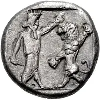 1/2 Shekel - Ba'alshallim II Sidon