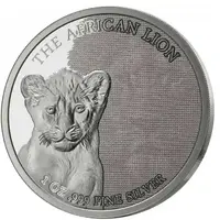 500 Francs CFA African Lion