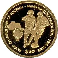 50 Dollars World Championship of Football 2010 - Mangaung/Bloemfontein