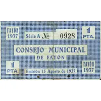 1 Peseta Fayón