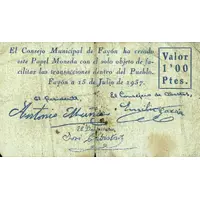 1 Peseta Fayón