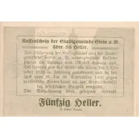 50 Heller Stein an der Donau