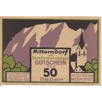 50 Heller Mitterndorf