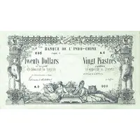 20 Dollars / 20 Piastres