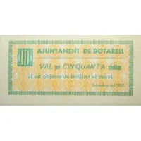 50 Céntimos Botarell