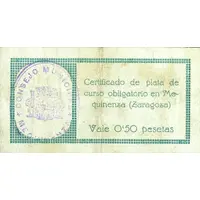 0.50 Pesetas Mequinenza