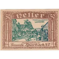 50 Heller Sparbach