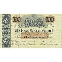 100 Pounds Royal Bank of Scotland