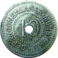 10 Pfennig - Münster Gefangenenlager Münster II