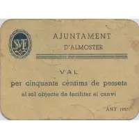 50 Céntimos Almoster