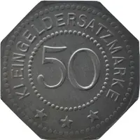 50 Pfennig - Elbingerode Ver. Harzer Portlandcement u. Kalkind.