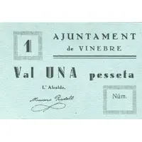 1 Peseta Vinebre
