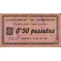0.50 Pesetas Campredó